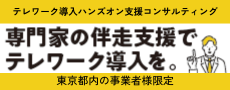 テレワーク導入ハンズオン支援コンサルティング